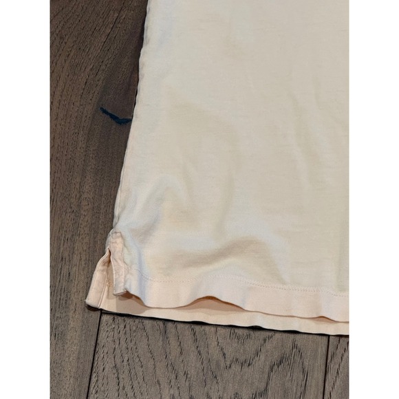 Patagonia Mens Peach Trout Logo Short Sleeve Polo Shirt Size XL - Picture 2 of 6